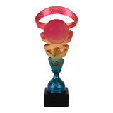 Regnbue pokal, farvestrålende design