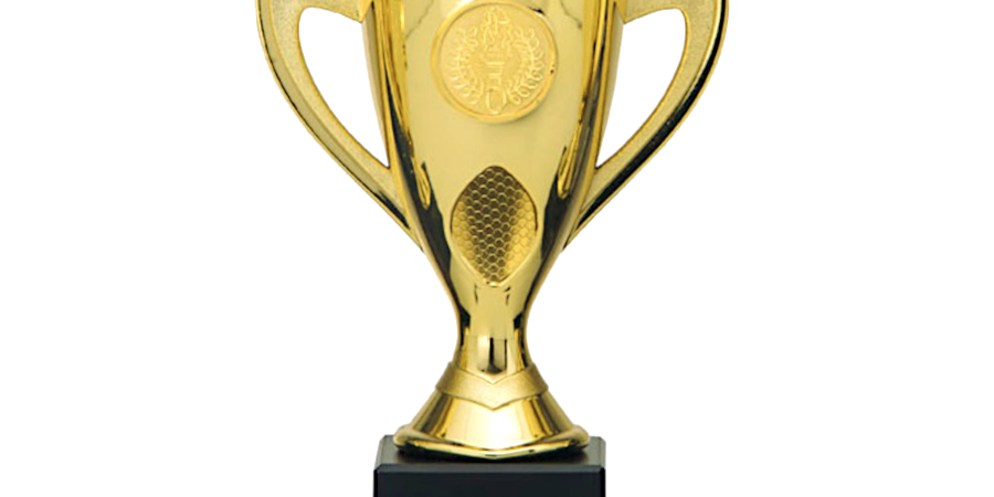 Pokal "Winner", 2 metal farver