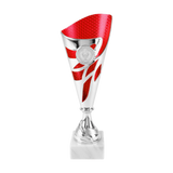 Flot Sølv-Rød pokal, Hvid sokkel