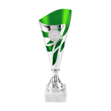 Flot Sølv-Grøn pokal, Hvid sokkel
