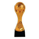 Flot pokal statuette, 3 metal farve versioner