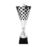 Flot stor pokal, sølv og sort
