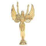 Sejrs statuette, guld, 4 sokkeltyper