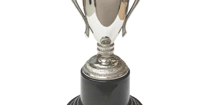 Pokal medalje med medaljebånd