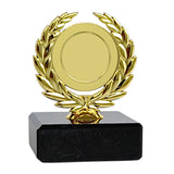 Emblem trofæ Statuette, guld, vælg dit emblem