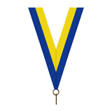 Medaljebånd, Blå/Gul