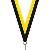 Medaljebånd, Sort/Gul