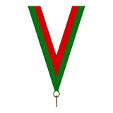 Medaljebånd, Grøn/Rød