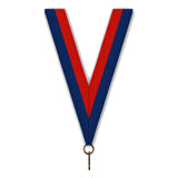 Medaljebånd, Blå/Rød