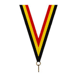 Medaljebånd, Sort/Gul/Rød