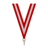 Medaljebånd, Rød/Hvid/Rød