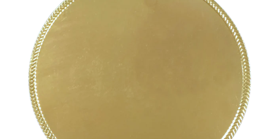 Medalje i stål med dit tryk, ø55 mm.