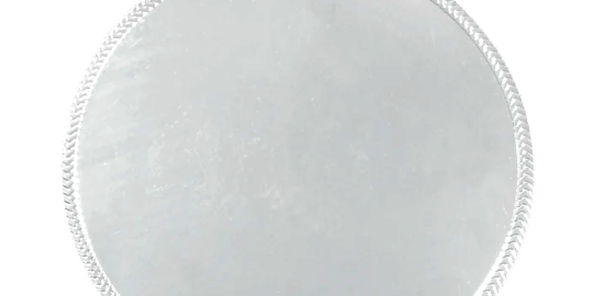 Medalje i stål med dit tryk, ø55 mm.