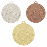 Padel medalje "Play" ø50 mm.