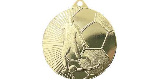 Fodbold medalje "Markant", ø70 mm.