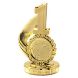 1. plads stauette, guld, 4 sokkeltyper