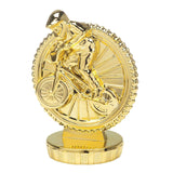BMX statuette, guld, flere sokkeltyper