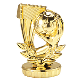 Håndbold statuette unisex, guld, 4 sokkeltyper