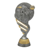 Dart statuette, antikt look, flere sokkeltyper