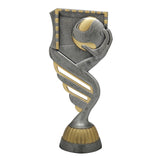 Håndbold statuette, antikt look, flere sokkeltyper