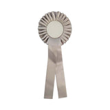 Rosette, Satin Grå