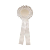 Rosette, Satin  Hvid