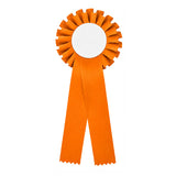 Rosette, Satin orange