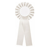 Rosette, Satin  Hvid