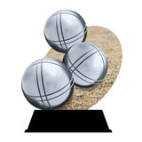 Petanque / Boccia statuette, 3 størrelser