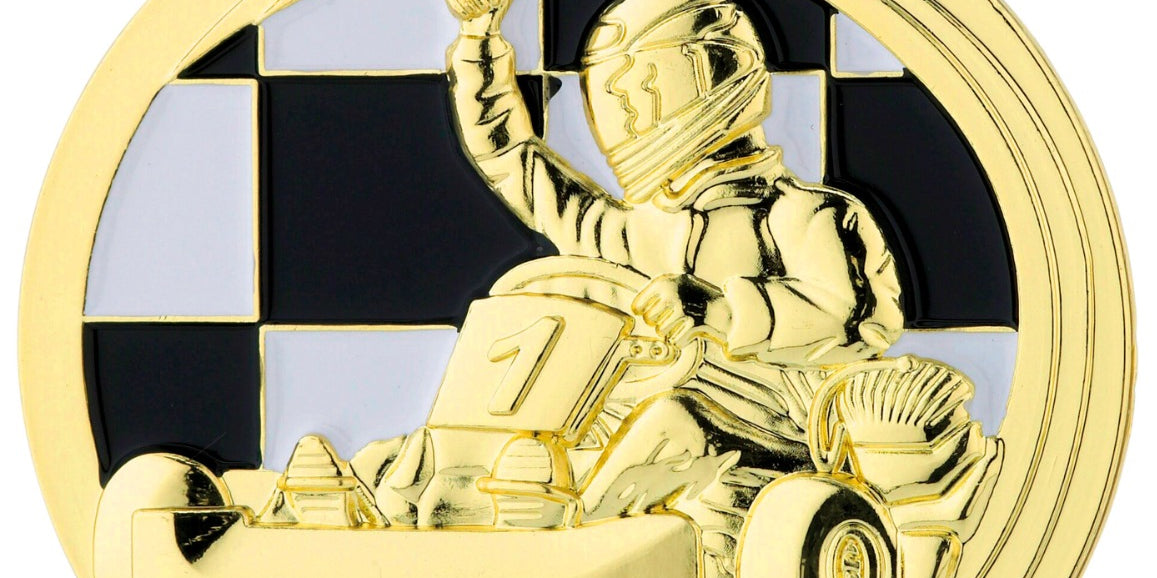 Gokart medalje, ø50 mm.