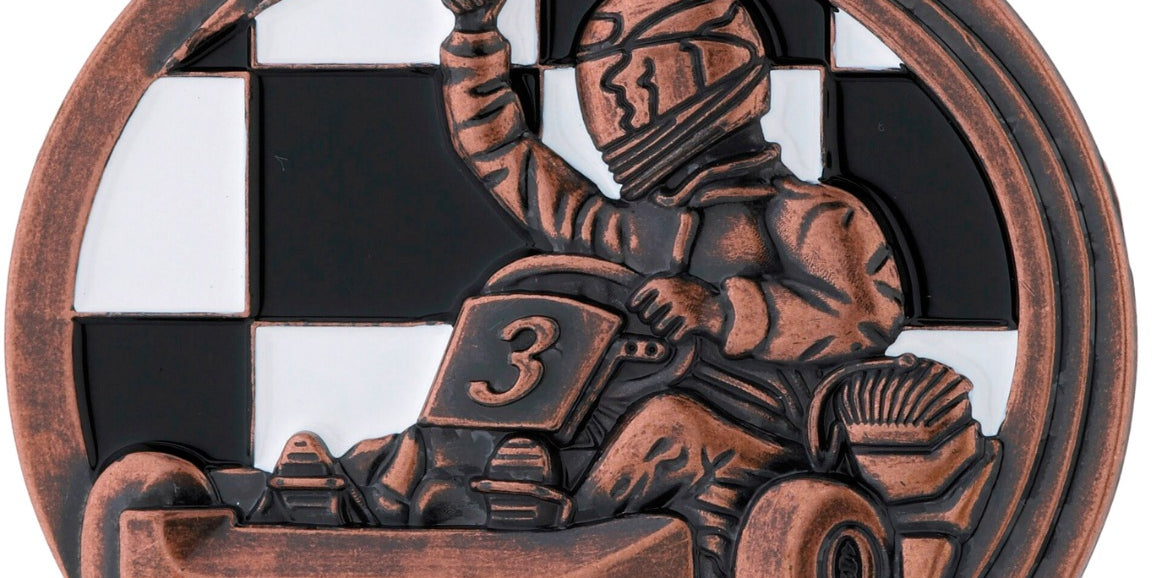 Gokart medalje, ø50 mm.