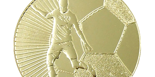 Fodbold medalje "Spark" ø45 mm.