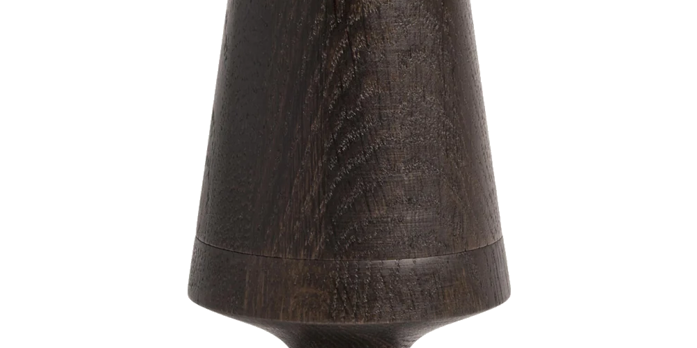 Dansk designet Raflebæger i træ, 6 træ versioner, Lyddæmpet