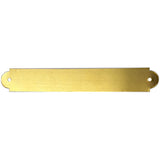 Maleriskilt, Messing, 114x18 mm, Vælg evt. gravering