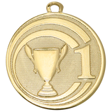 Medalje 1-2-3 præmie, ø45 mm.