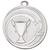 Medalje 1-2-3 præmie, ø45 mm.