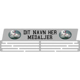 Medaljeophæng med badminton motiv