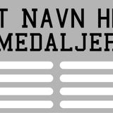 Medaljeophæng med badminton motiv