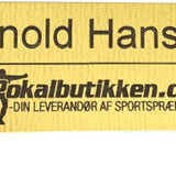Navneskilt, Sort på Guld, Aluminium