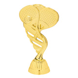 Padel statuette, guld, flere sokkeltyper