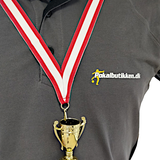 Pokal medalje med medaljebånd