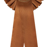 Rosette,Satin Brun
