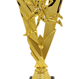 Løber statuette unisex, guld