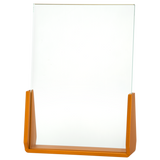 Glasplakette "Golden", inkl. gaveæske