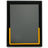 Glasplakette "Golden", inkl. gaveæske
